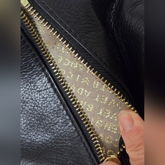 Stella & Dot Black Convertible Crossbody Bag Foldover Clutch Minimalist - Picture 9 of 13